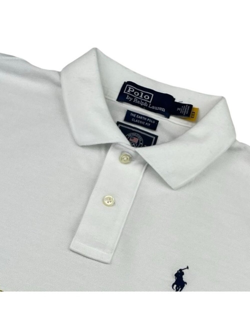 2020 USA Olympic Team x Polo Ralph Lauren Official Polo Shirt White • Medium